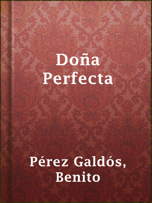 Cover image for Doña Perfecta